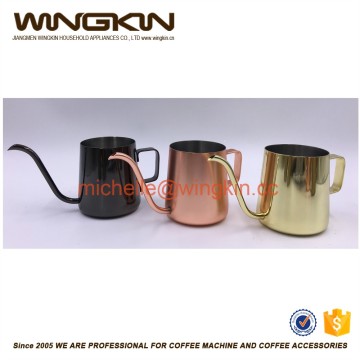 12oz 350ml stainless steel coffee milk frother jug