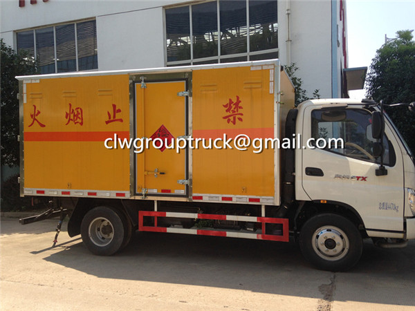 Dangerous Goods Transport Truck