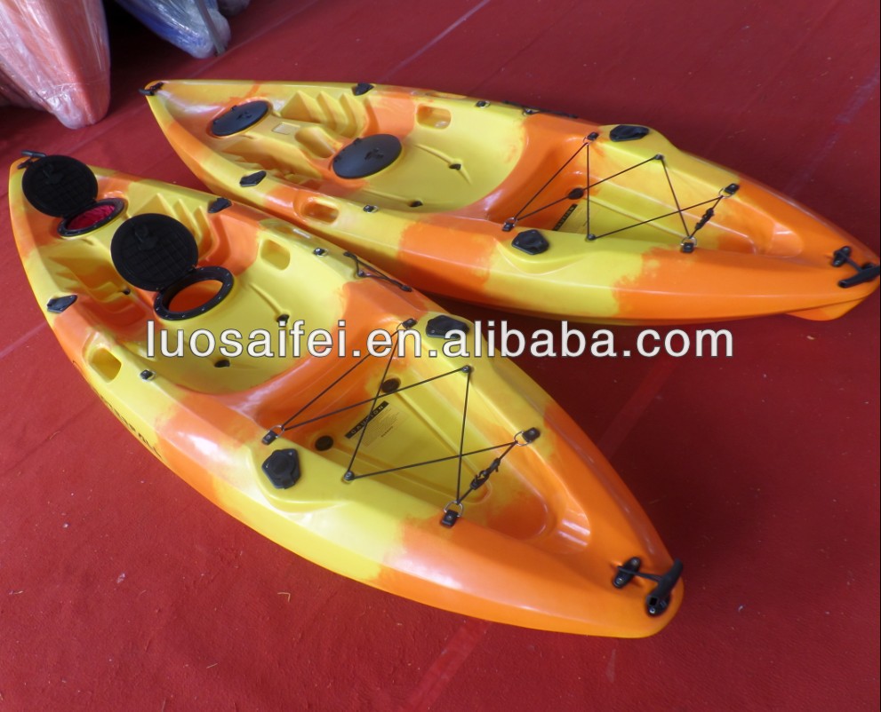 hot selling LLDPE one person sit on top fishing kayak