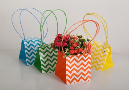 PP Flower and Gift Bag /Non Woven Bag/Tote Bag/Handle Bag/Eco-Friendly, Cycle Use Shopping Bag