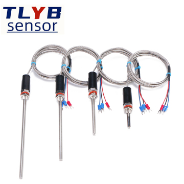 PT100 Temperature Sensor Platinum Resistance WZP-187 Waterproof Probe