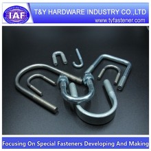 U Bolt, U Shape Bolt Square, Square U Bolts Class 4.8/8.8/10.9 Supplier