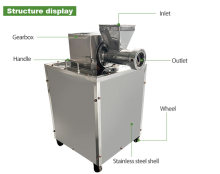 Macaroni Pasta Making Machine: Hollow Tube Noodles Forming and Macaroni Pasta Maker