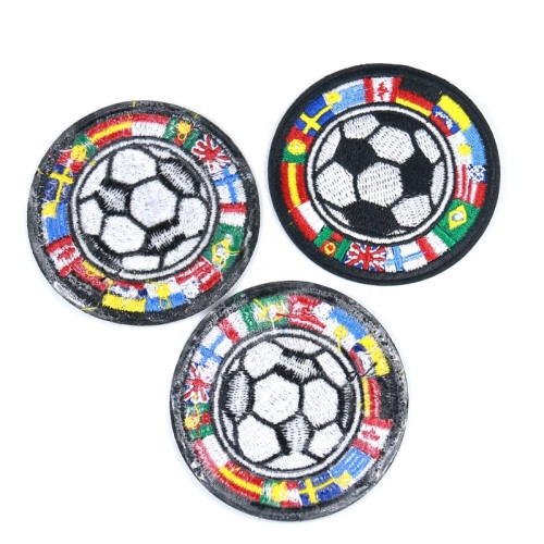 Customize Soccer Embroidery Patch Clothes Iron air