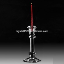 Wholesale Clear Crystal Candleholder For Dinner Table Decoration Menorah