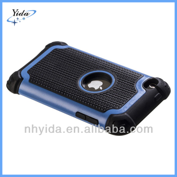 Sky Blue Hard Rugged Silicone Case For iTouch 4