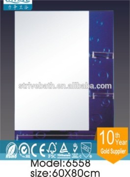 folding bathroom mirror