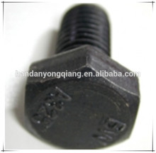 black hex bolt grade 8.8 steel A325