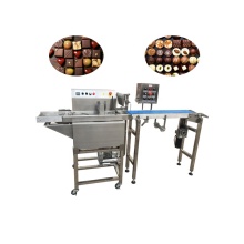 Chocolate Wafer Coating Enrobing Machine with Cooling Tunnel