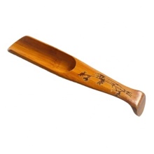 Customized Bamboo Tea Scoop with Logo
