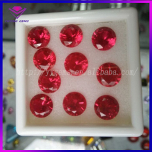 Top Quality Bracelet Loose Brilliant Cut Ruby Synthetic Corundum Wuzhou