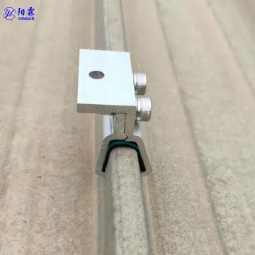 Aluminum Solar Mounting Clamps for KlipLok 406 Metal Roofs