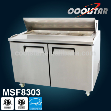 US model saladette refrigerated counter stainless steel