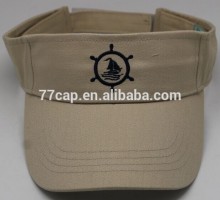 Cotton Fabric Vintage Sports Visor Hat Cap Golf Visor