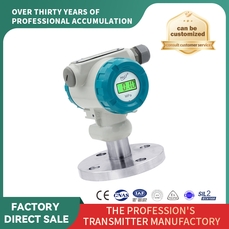 Transmițător de presiune din silicon difuz cu o singură flanșă