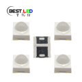Dome Lens SMD Amber LED Diode 150mA 60 degrés