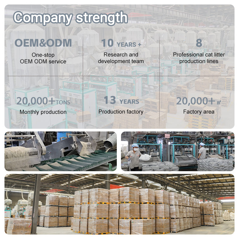 Camada de gato de yuca Cassava cat litter