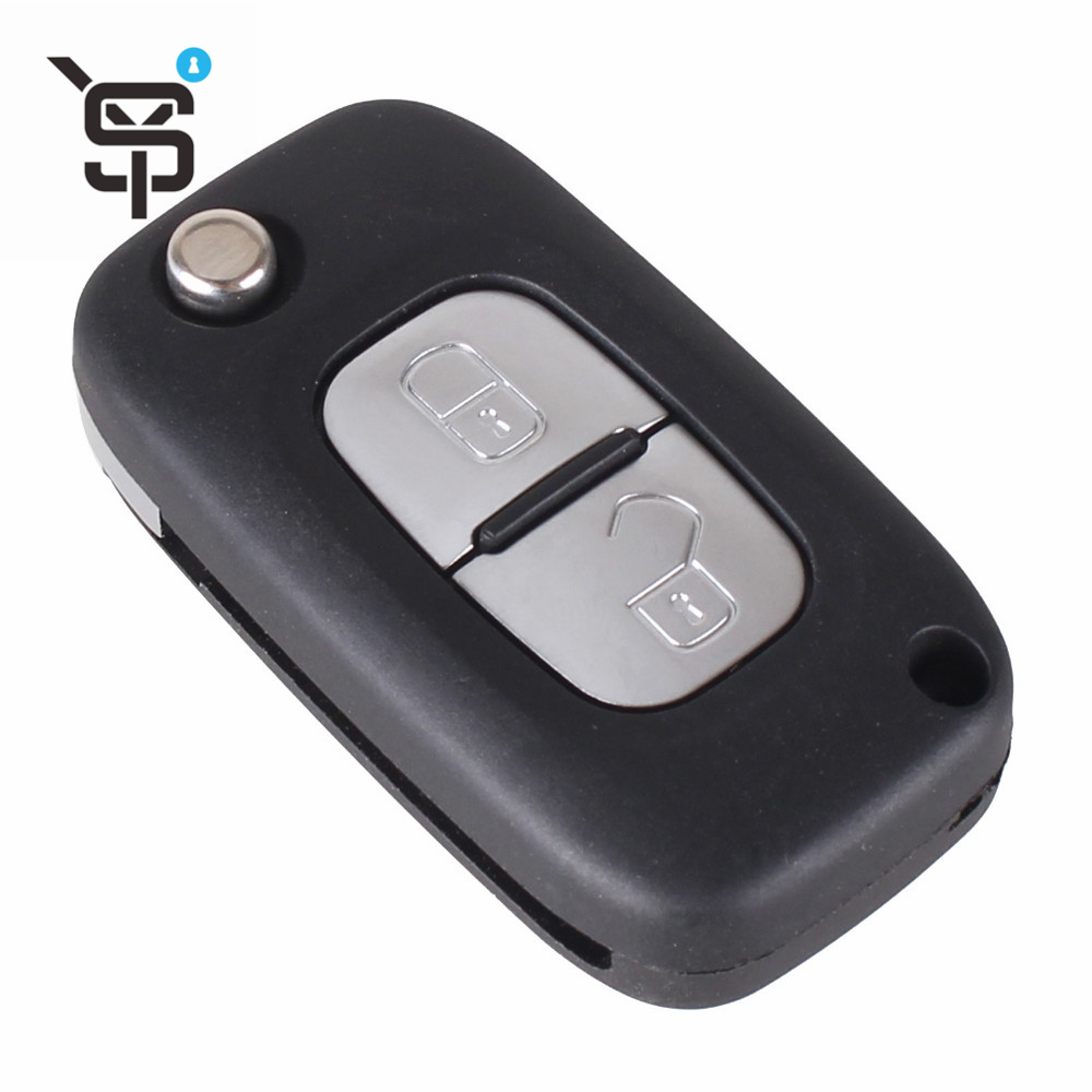 Factory price black custom key fob shell 2 button key shell machine