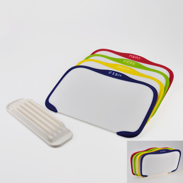 Rectangle Shape Colored Plastic Cutting Board