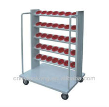 Movable CNC Storage Rack with Wheel