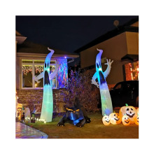 3.8m Halloween Ghost Festival: Scary Inflatable White Glowing Ghost Lanterns