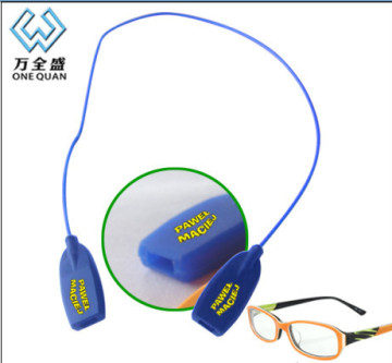 elastic silicone Glasses Strap, neoprene glasses strap for sports