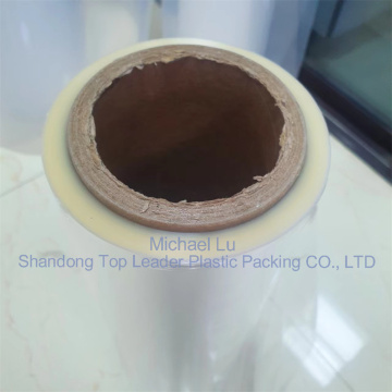 weak adhesive clear PET polyester backing liner film