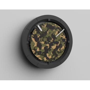 Nouvelle horloge murale numérique ronde conçue