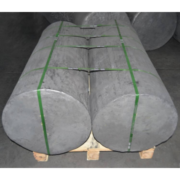 Extruded Vibrated Round Isostatic Graphite Block