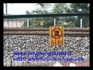 Railway Fence/galvanized Railway Fence/pvc coated Railway Fence/Railway Fence factory