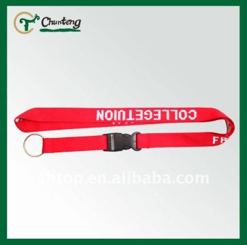 Silkscreen printing lanyard free sample