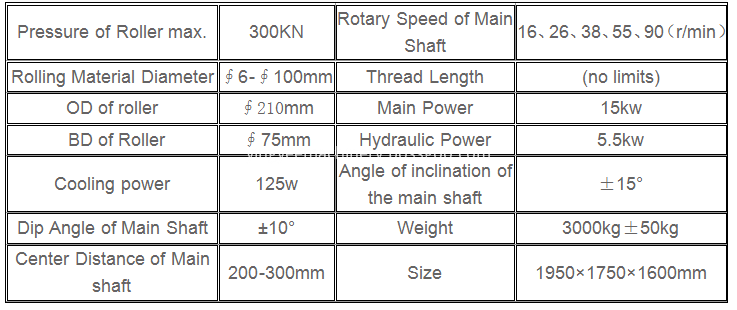 Z28-300 Thread Rolling Machine for steel bars