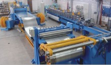 easy operating coil steel processing slitting line