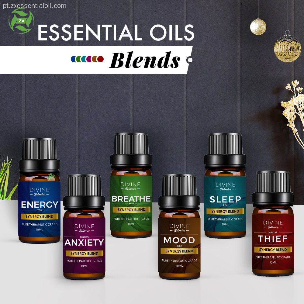 10 ml Blends Breathe Sleep Energy Oil