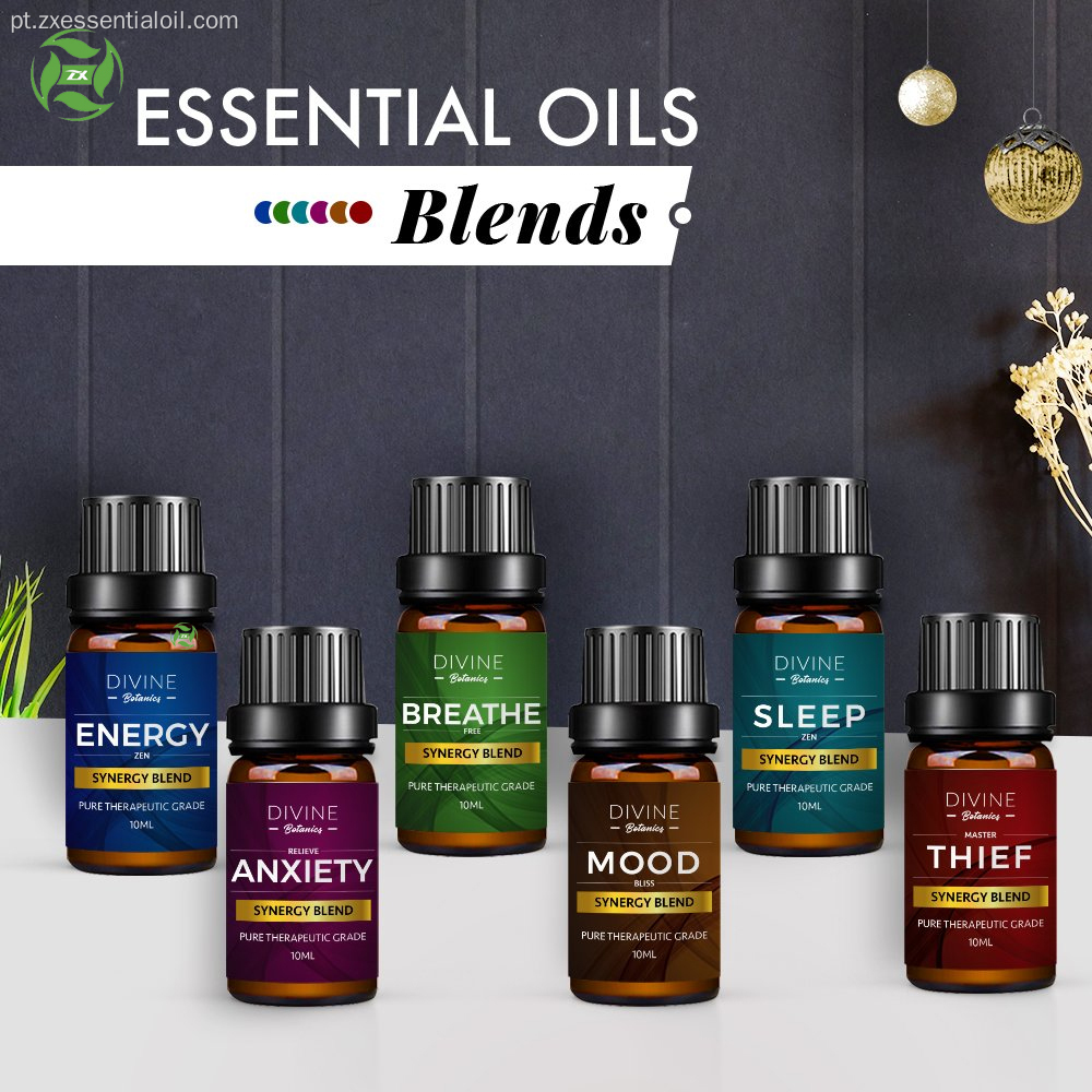 Presentes do dia Essential Oil Blend Set top 6