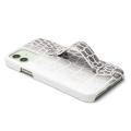 New Crocodile White Gradient Grey Capa de Celular