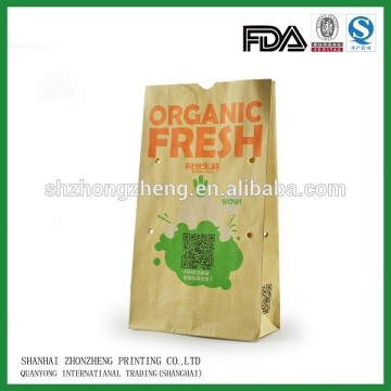 Kraft Paper Bag Food Paper Bag Grocery Paper Bags