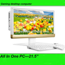 latest computer models ,Desktop computer, gaming pc all in one barebone pc 21.5" , integrated pc with monitor all in one desktop