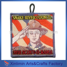 Chinese factory high skilled with elaborate pattern for jeans hand embroidery work