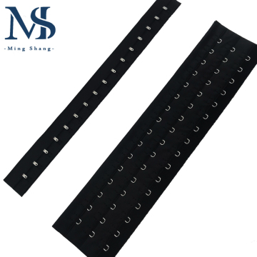 Mingshang Corset Hooks and Eyes, 1 Yard, for Lingerie and Intimates