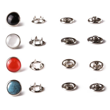 Metal Sprong Snap Baby Metal Shirt Buttons