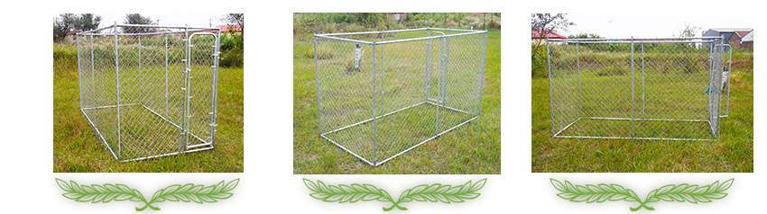 Cadena Enlace Perro Perrera Chain Link Dog Kennel