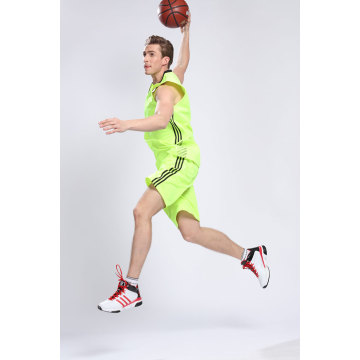 Latest polyester basketball uniform comfortable jersey