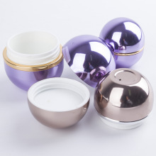 Cosmetic Pill Shape Beauty Acrylic Cream Lotion Bottles