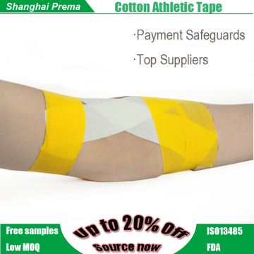 Cotton Athletic Tape different sizes gauze bandage