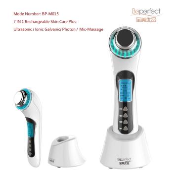 BPM015 ultrasonic photon galvanic facial machine for personal beauty care