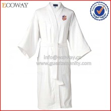 OEM manufacture luxury hotel 100% cotton velour bathrobes