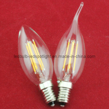 LED Candle Tail Flame Bulb for Replacing Incandescent Bulbs.