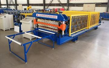 Roof and Wall Tile Double Deck Forming Machine