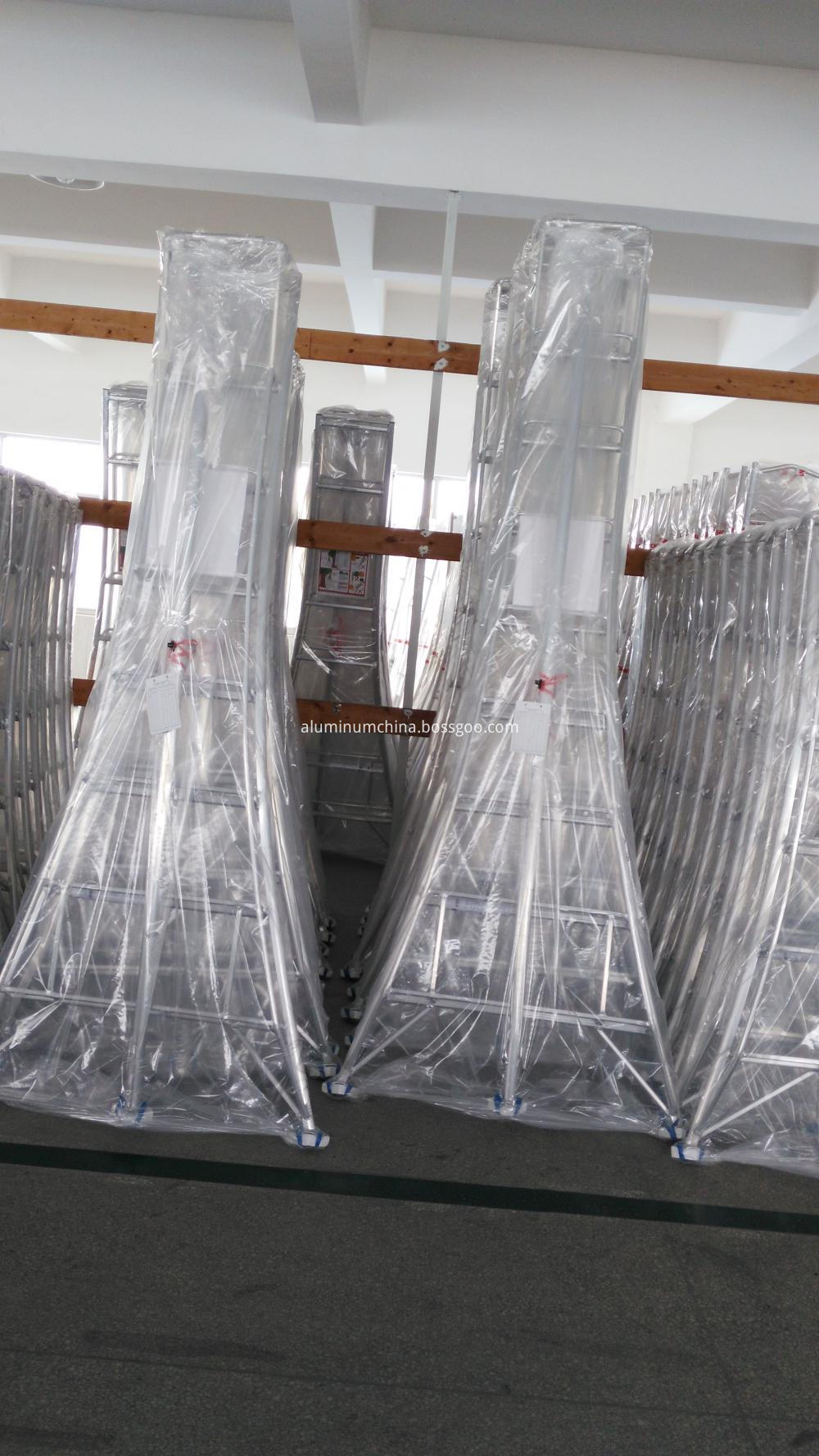 Aluminum ladder welding Aluminum ladder welding